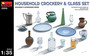 Household Crockery & Glass Set 1/35