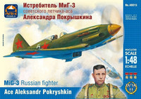 Mikoyan MiG-3 Russian Ace Alexsander Pokrysh 1/48