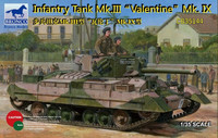 British Infantry Tank Mk.III Valentine Mk.IX 1/35