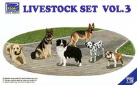 Livestock Set Vol.3 (Dogs) 1/35