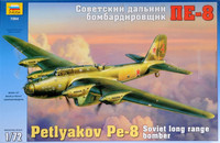 PE-8 Soviet Heavy Long Range Bomber 1/72