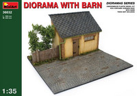 Diorama with Barn 1/35