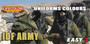 IDF Army Uniform Colors ( 3 sävyä)