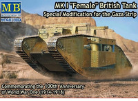 Mk I ”Female” British Tank Special Modification for Gaza Strip 1/72