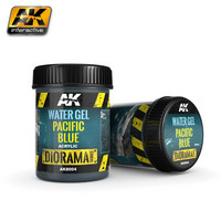 Water Gel Pacific Blue 250ml (Acrylic)