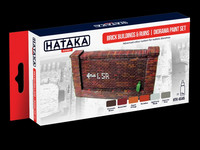 Brick Buildings & Ruins Diorama Paint Set