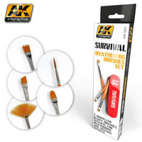 Survival weathering brush set