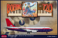 Boeing 720 “Starship 1” Elton John Tour 1974 1/144