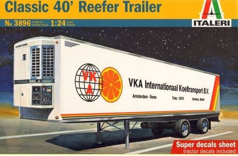 Reefer Trailer 40ft (Classic) 1/24