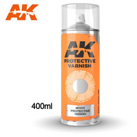 Protective Varnish Spray 400ml (Mukana kaksi suutinta)