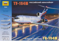 Tupolev Tu-154M Russian Airliner 1/144
