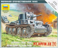 PzKpfw 38(t) German Light Tank 1/100