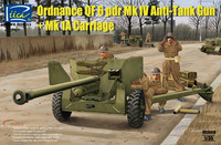 Ordnance QF 6 pdr Mk.IV Anti-Tank Gun & Mk.1A Carriage 1/35