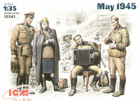 MAY 1945 (SET OF 4 RUSSIAN FIGURES) 1/35