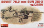 Soviet 76,2 mm Gun Zis-3 w/Crew 1/35