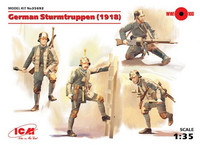 German Sturmtruppen (4 Figures) WWI 1/35