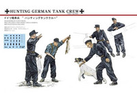 Hunting German Tank Crew 1/35