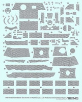 Panther Ausf.A SdKfz 171 Late Zimmerit Decal 4 1/35