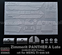 Zimmerit Panther A Late Daimler-Benz Pattern 1/35