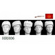 5 Heads Soviet Ushanka Caps 1/35