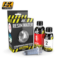 Resin Water 2-Componet Epoxy Resin 375ml (Enamel)