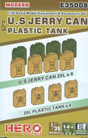 U.S. Jerry Can &Plastic Tank Set 1/35