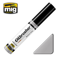 Medium Grey Oilbrush