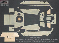 Jagdpanther Early zimmerit (Dragon) 1/35
