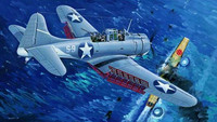 U.S. NAVY SBD-3 “DAUNTLESS" MIDWAY 1/32