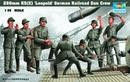 LEOPOLD RAILROAD GUN 280MM K5 - GUN CREW 1/35