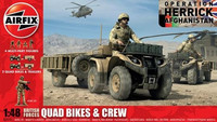 British Quad Bikes & Crew 1/48