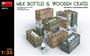 Milk Bottles & Wooden Crates 1/35