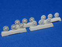 Steel return rollers for StuG III (Pattern A) 1/35