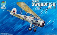 Fairey Swordfish Mk.II WWII Biplane 1/32