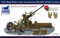 40mm Bofors Anti-aircraft Gun Mk.I/III (british version) 1/35