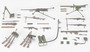 US infantry weapons set 1/35