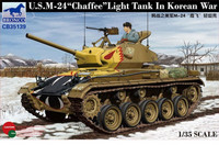 U.S. M-24 Light Tank "Chaffee" in Korean War 1/35