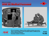 WWI US Medical Personnel (4 figures) 1/35