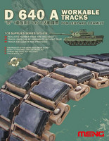 D640A Workable Track links for Leopard I Family 1/35