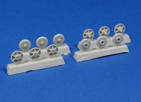 Steel return rollers for StuG III (Pattern C) 1/35
