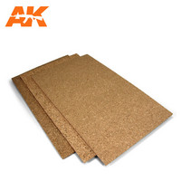 Cork Sheet 200 X 300 X 1mm Fine Grained