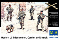 Modern US Infantrymen. Cordon and Search 1/35