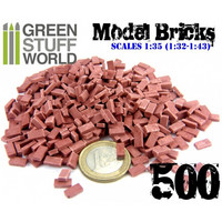 Model Bricks Dark Red (500 pcs)