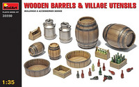 Wooden Barrels & Village Utensils1/35