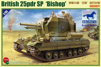 British 25 Pdr Self Propelled Gun 'Bishop' 1/35