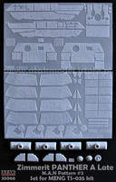 Zimmerit Panther A Late M.A.N Pattern #2 1/35
