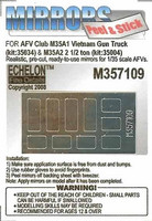 M35A1 / M35A2 Truck Mirrors (AFV Club) 1/35