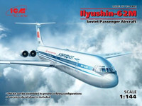 Ilyushin IL-62M Soviet Passenger Aircraft (Aeroflot) 1/144