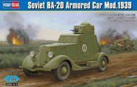 Soviet BA-20 Armoured Car Model 1939 1/35