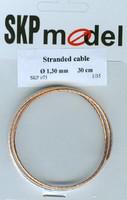 Stranded Cable Halkaisija 1.3mm Pituus 30cm 1/35